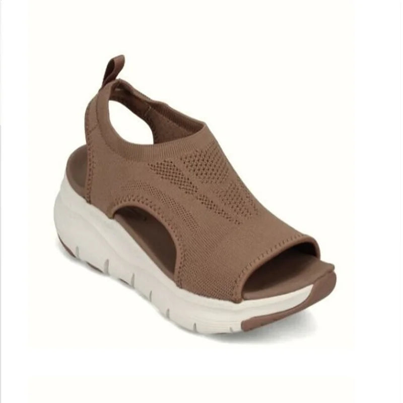 Sandália Feminina Light Confort - Feita em Malha Mesh Flexível e Respirável Para Maior Conforto
