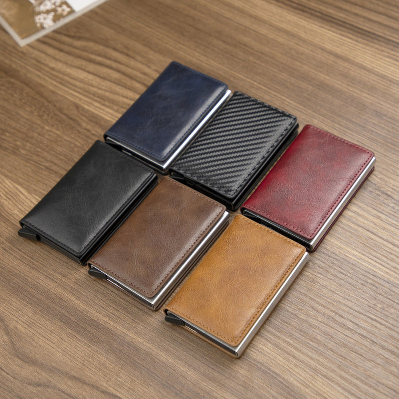 Carteira Porta cartões com Tecnologia Anti Furto e Design Moderno SlimPro