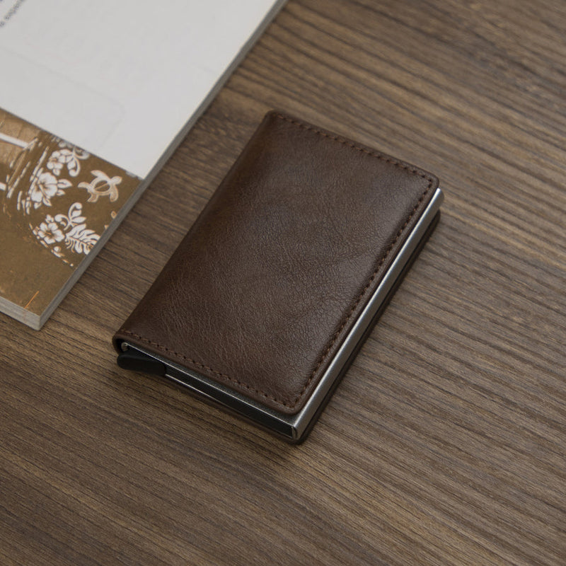 Carteira Porta cartões com Tecnologia Anti Furto e Design Moderno SlimPro