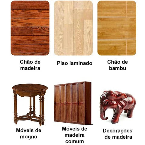 Cera Feita com Mel de Abelha Restauradora Premium de Móveis, Pisos e Madeiras BeeWax [COMPRE 1 LEVE 3]