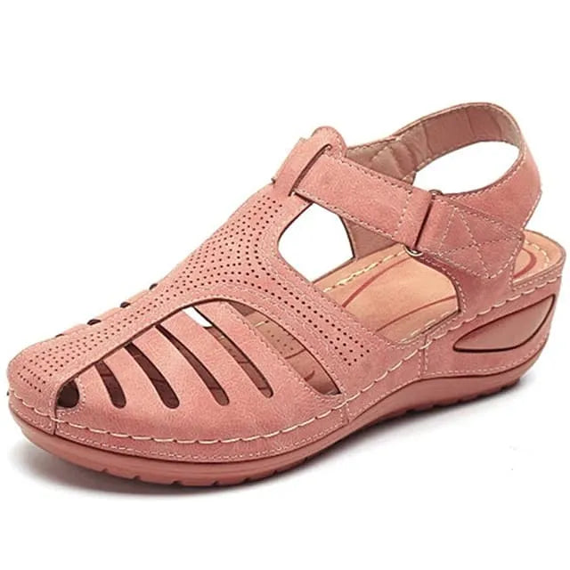 Sandália Velvet - Confortável, Respirável e Regulável Com Amortecimento Premium e Couro PU De Alta Qualidade
