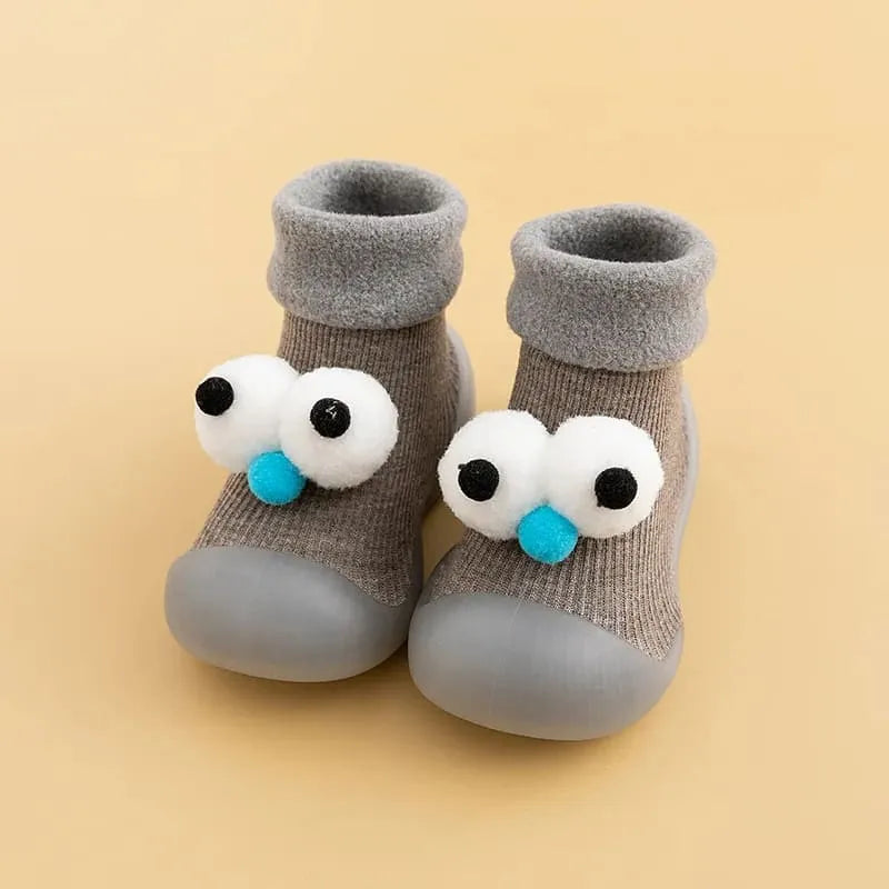 Sapatinho Meia Funny Feeties - Desenhos animados bonitos, confortável, respirável