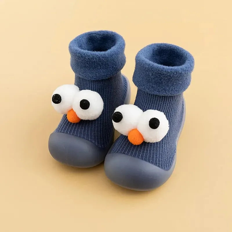 Sapatinho Meia Funny Feeties - Desenhos animados bonitos, confortável, respirável