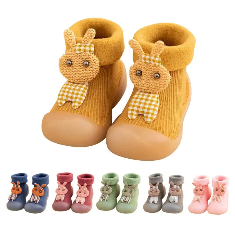 Sapatinho Meia Funny Feeties - Desenhos animados bonitos, confortável, respirável
