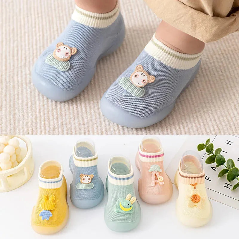 Sapatinho Meia Baby Foot Confort Premium - Pés quentinhos e confortáveis