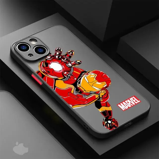 Capinha Iphone Marvel Homem de Ferro - Case de Alta Proteção e Resistência