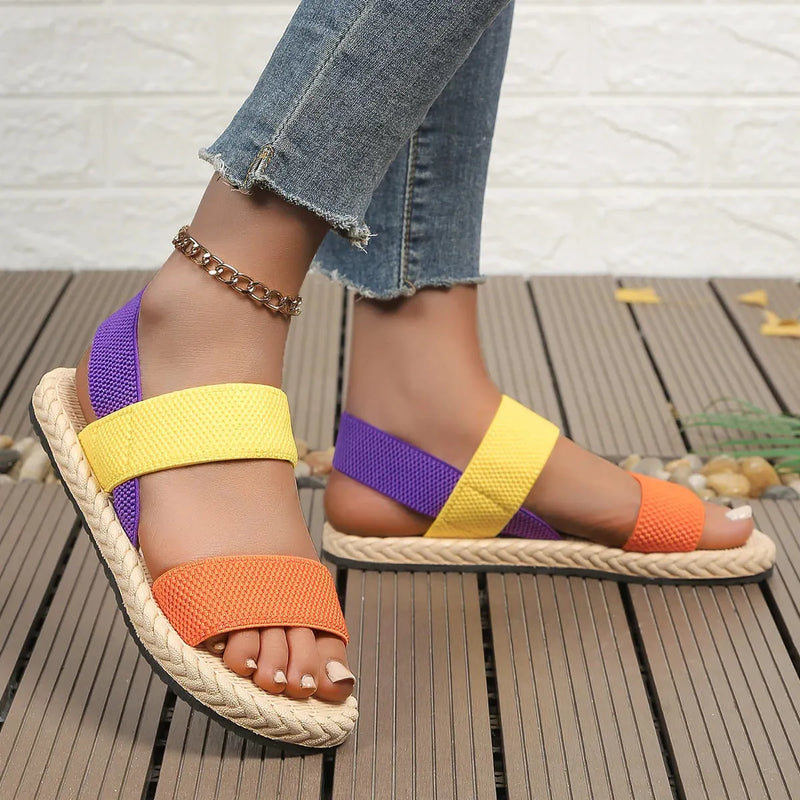 Sandália TropicalMesh - Macia e Confortável Com Elásticos em Fibra Mesh Para Maior Conforto O Dia Todo
