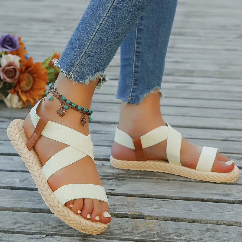 Sandália MeshWave - Elásticos Em Fibra Mesh Confortáveis | Beleza e Conforto aos Seus Pés