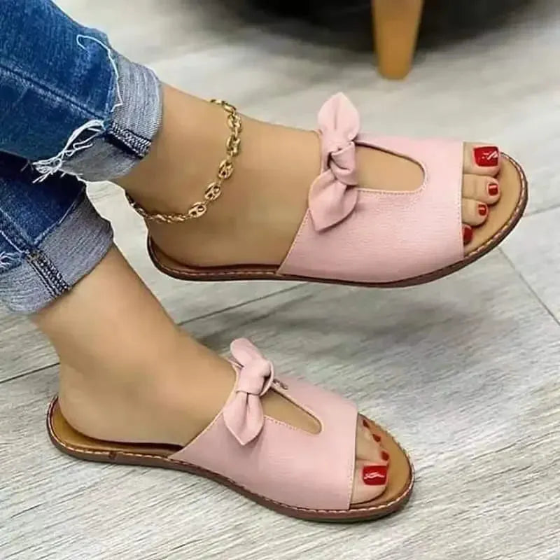 Sandália Slide SerenityGlow - Uma Sandália Única e Elegante Que Combina Com Seu Estilo