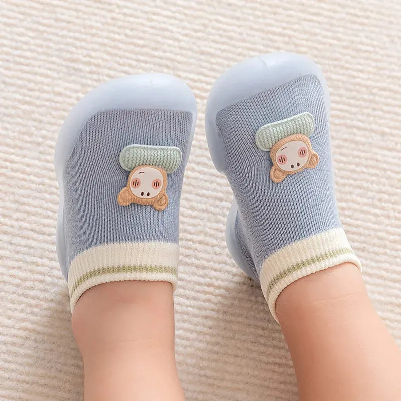 Sapatinho Meia Baby Foot Confort Premium - Pés quentinhos e confortáveis