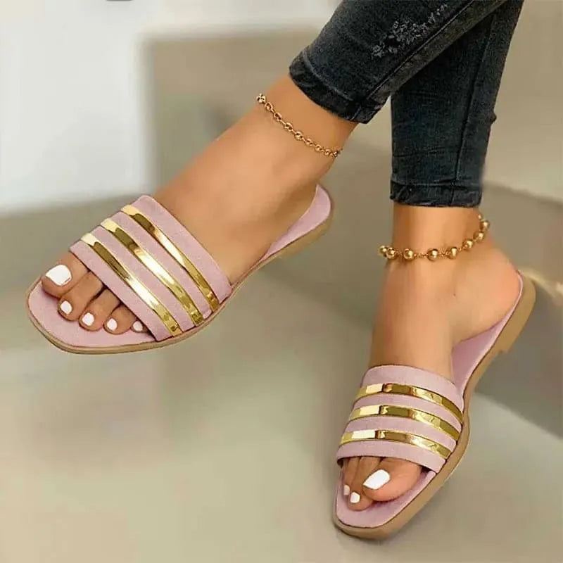 Sandália Slide Serenity - Personalidade e Estilo Para Seus Pés