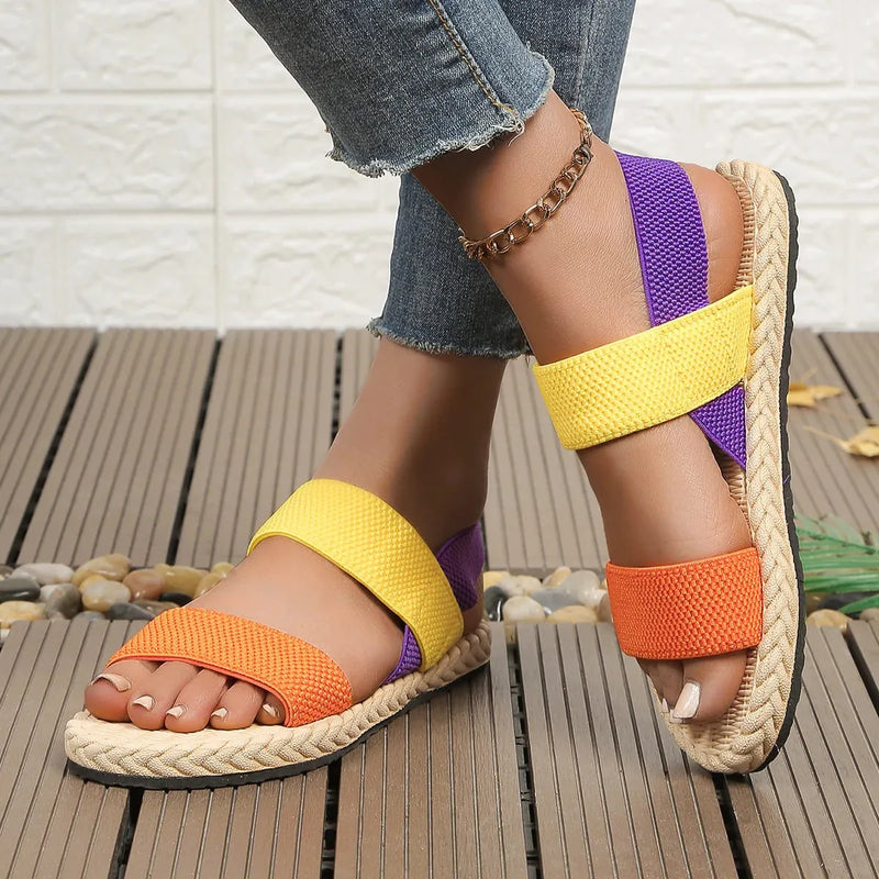 Sandália TropicalMesh - Macia e Confortável Com Elásticos em Fibra Mesh Para Maior Conforto O Dia Todo
