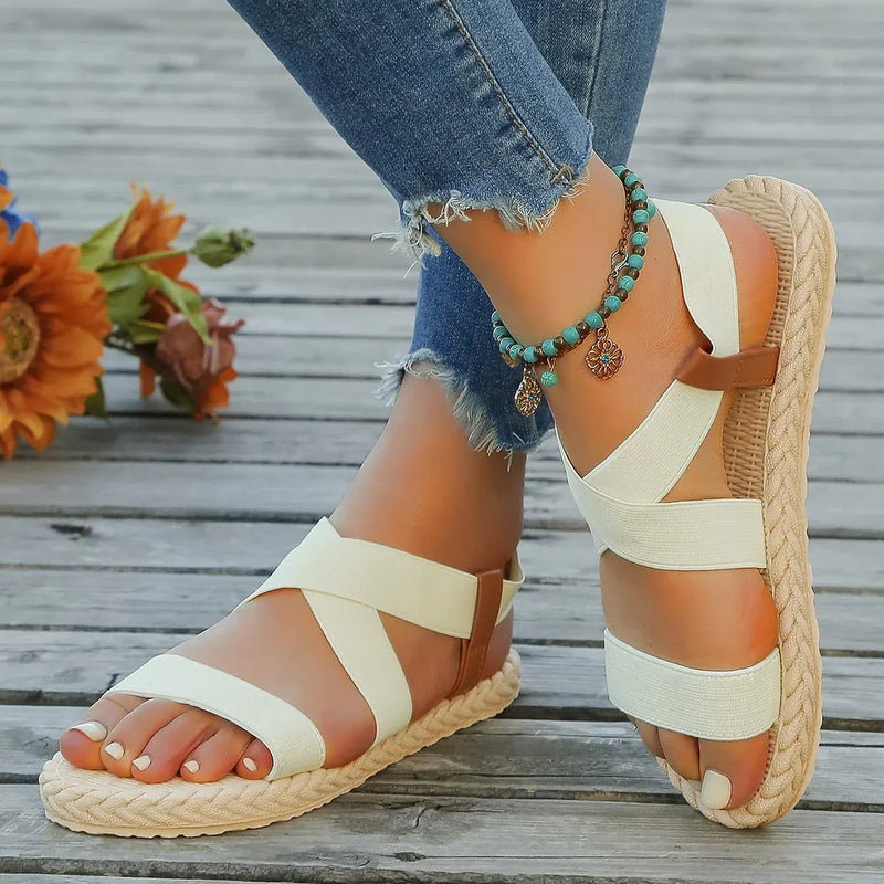 Sandália MeshWave - Elásticos Em Fibra Mesh Confortáveis | Beleza e Conforto aos Seus Pés