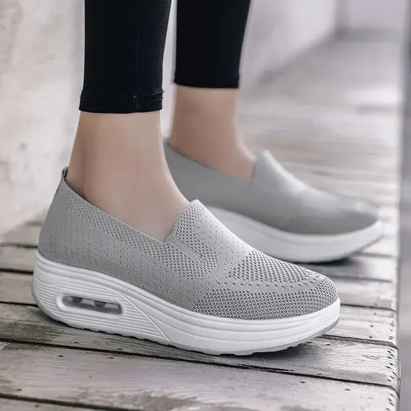 Tênis Meia Slip On Air Comfort - Feito Em Fibra Mesh Super Macio e Com Amortecimento Premium