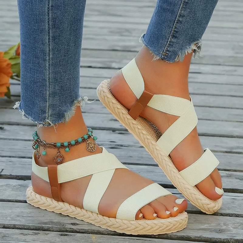 Sandália MeshWave - Elásticos Em Fibra Mesh Confortáveis | Beleza e Conforto aos Seus Pés