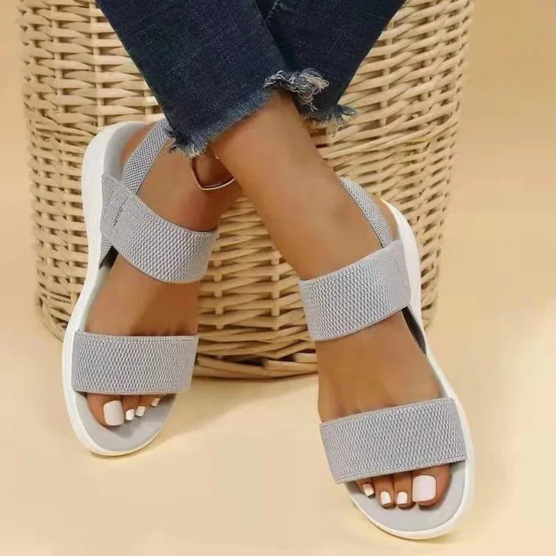 Sandália Glimmer - Muito Conforto e Estilo | Com Elásticos Mesh Ajustáveis e Amortecimento Premium