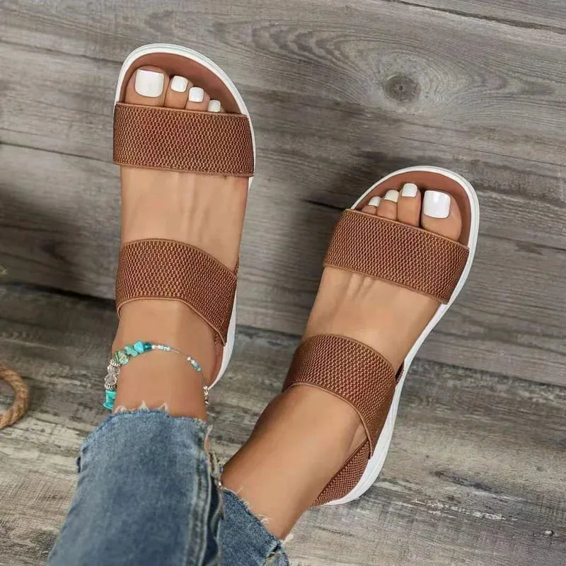 Sandália Glimmer - Muito Conforto e Estilo | Com Elásticos Mesh Ajustáveis e Amortecimento Premium