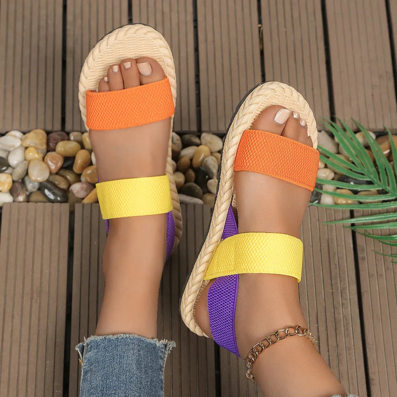 Sandália TropicalMesh - Macia e Confortável Com Elásticos em Fibra Mesh Para Maior Conforto O Dia Todo
