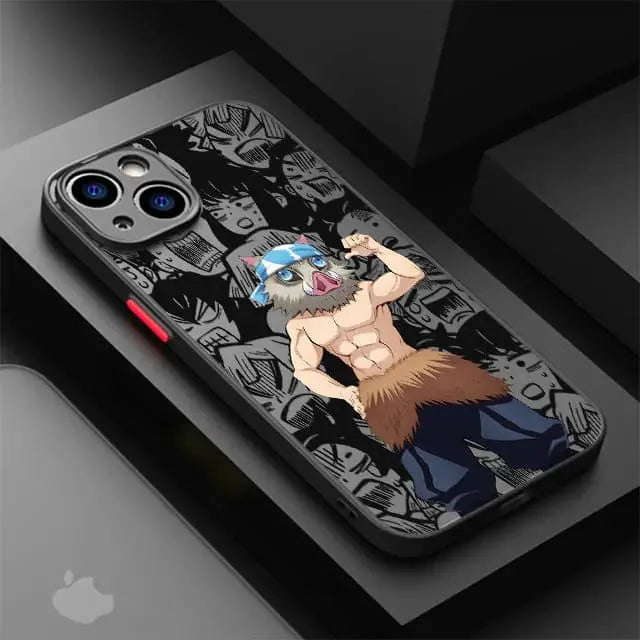 Capinha Iphone Personagens Demon Slayer - Case de Alta Proteção e Resistência