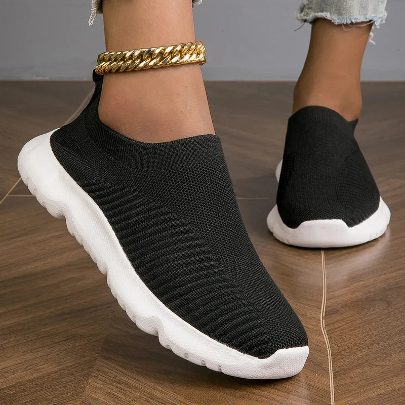 Tênis StreetStyle Tipo Meia Slip on - Feito Em Fibra Mesh Super Macia e Confortável