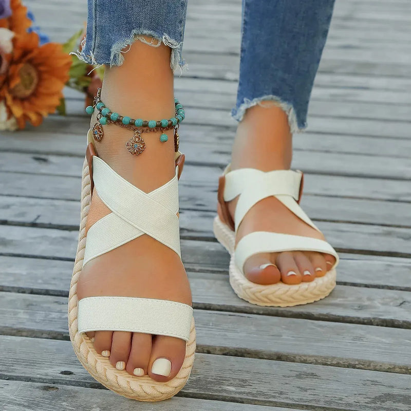 Sandália MeshWave - Elásticos Em Fibra Mesh Confortáveis | Beleza e Conforto aos Seus Pés