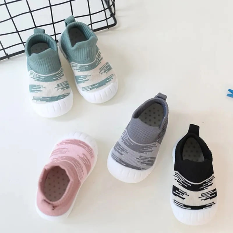 Sapatinho Meia Bebê Conforto - Seguro, macio e bonito