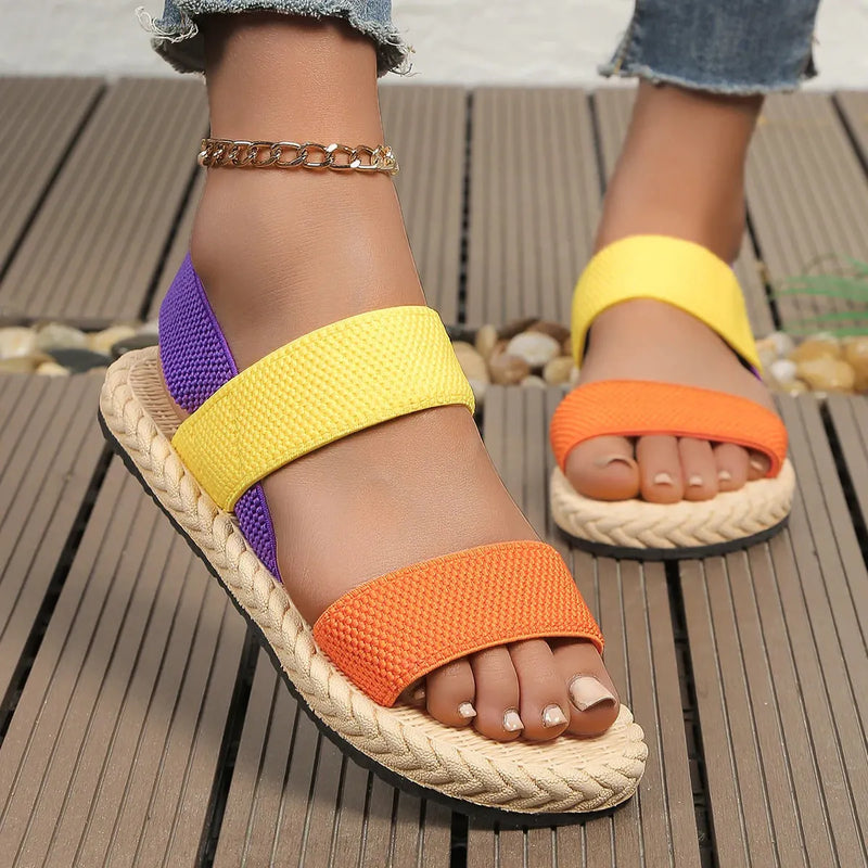 Sandália TropicalMesh - Macia e Confortável Com Elásticos em Fibra Mesh Para Maior Conforto O Dia Todo