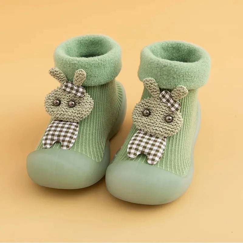 Sapatinho Meia Funny Feeties - Desenhos animados bonitos, confortável, respirável