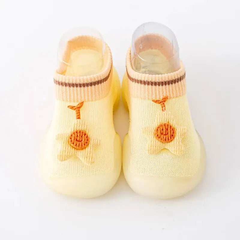 Sapatinho Meia Baby Foot Confort Premium - Pés quentinhos e confortáveis