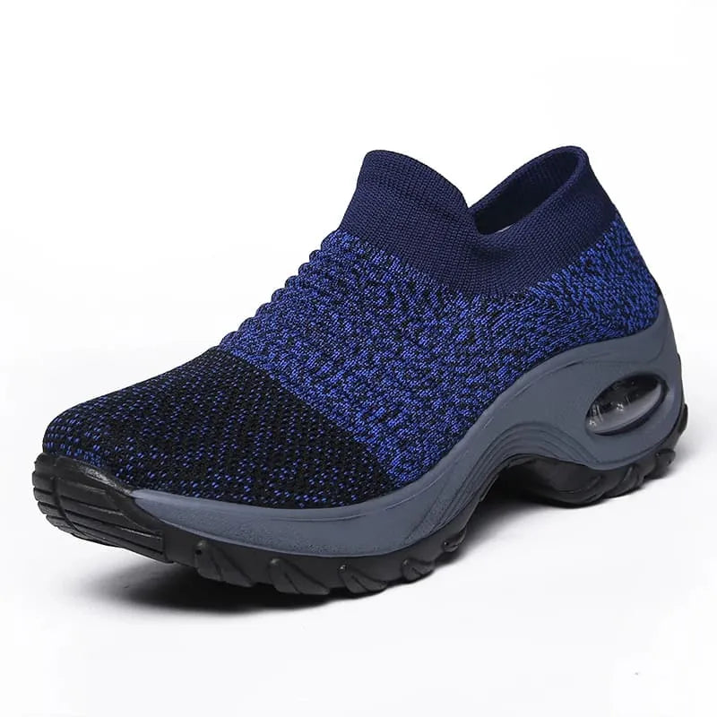 Tênis Tipo Meia Slip on PowerAir - Feito Em Fibra Mesh Super Macia | Amortecimento AirPremium Para Conforto TOTAL