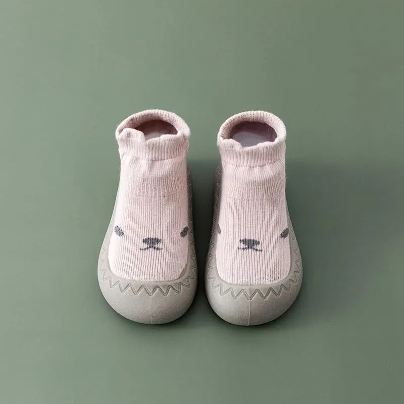 Sapatinho Meia Baby Walk - Fofinho e Confortável