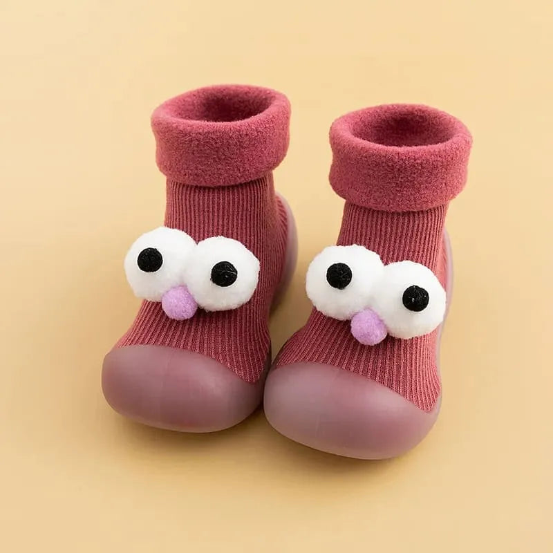 Sapatinho Meia Funny Feeties - Desenhos animados bonitos, confortável, respirável