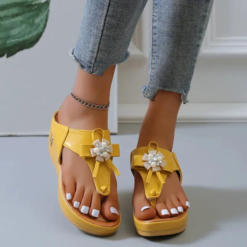 Sandália De Plataforma Alta BShine - Conforto e Estilo Únicos