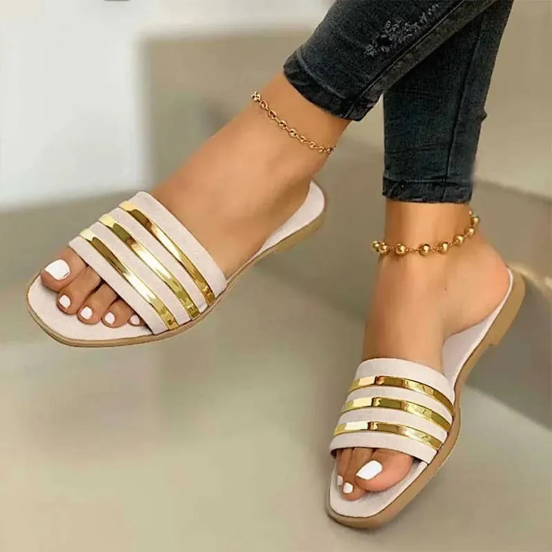 Sandália Slide Serenity - Personalidade e Estilo Para Seus Pés