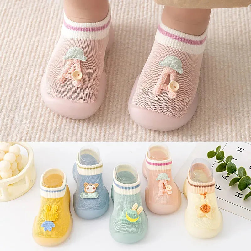 Sapatinho Meia Baby Foot Confort Premium - Pés quentinhos e confortáveis