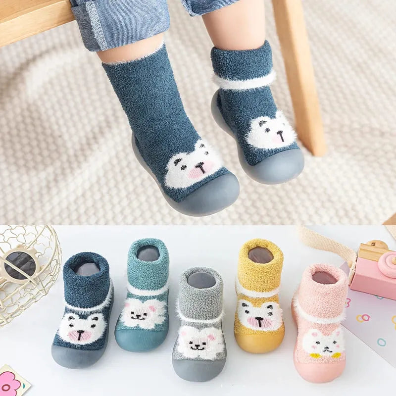 Sapatinho Meia Cute Bear Confort - Conforto e Fofura Andam Juntos