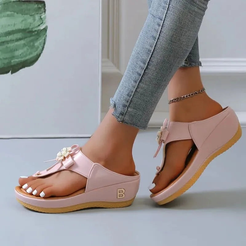 Sandália De Plataforma Alta BShine - Conforto e Estilo Únicos