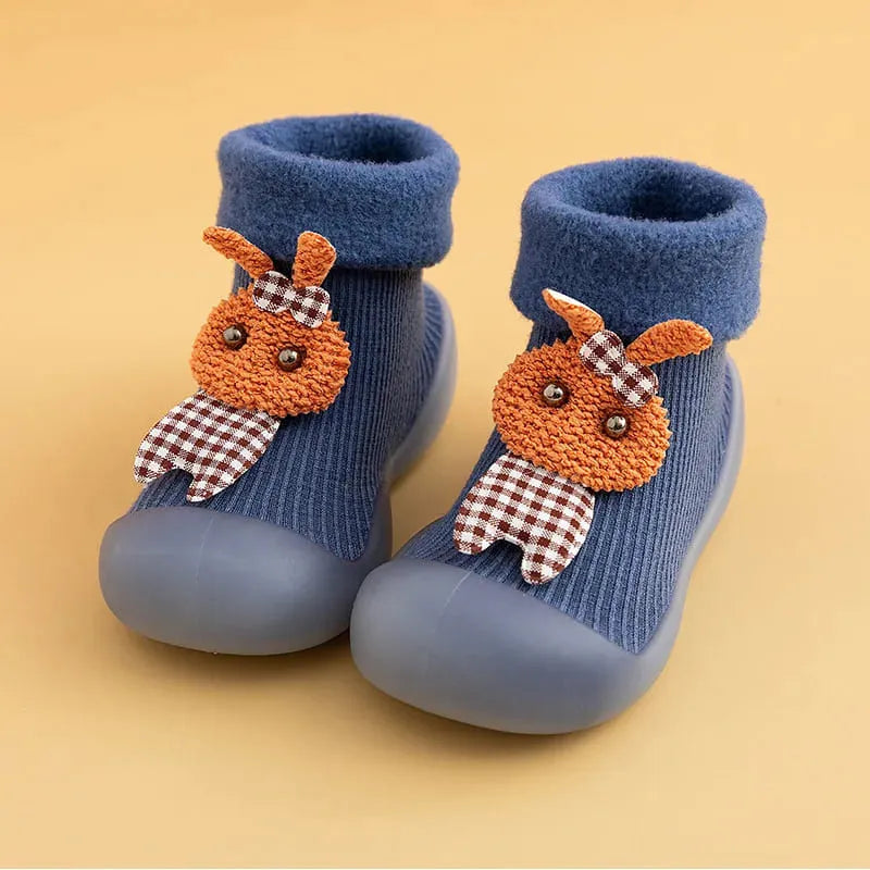 Sapatinho Meia Funny Feeties - Desenhos animados bonitos, confortável, respirável