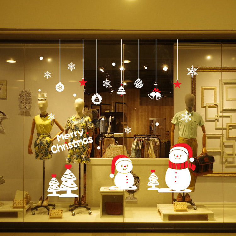 Adesivos Decalques Divertidos de Natal - Apenas Destaque e Cole!