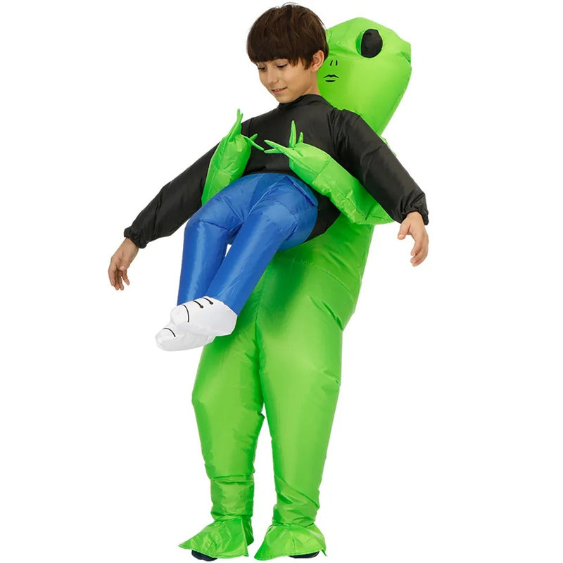 Fantasia Unissex Criativa para Todas as Festas Alien ET Inflável