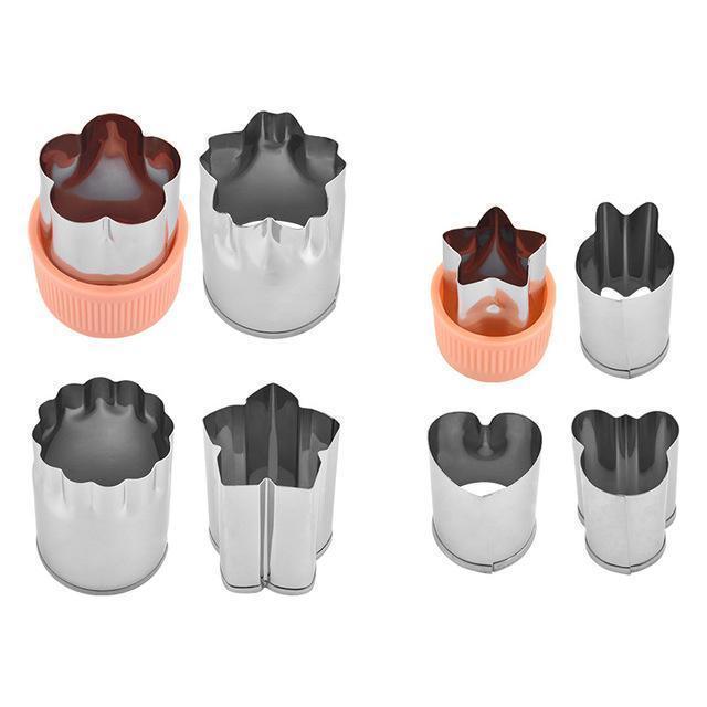 Happy Snacks - Kit de Cortadores de Frutas e Vegetais