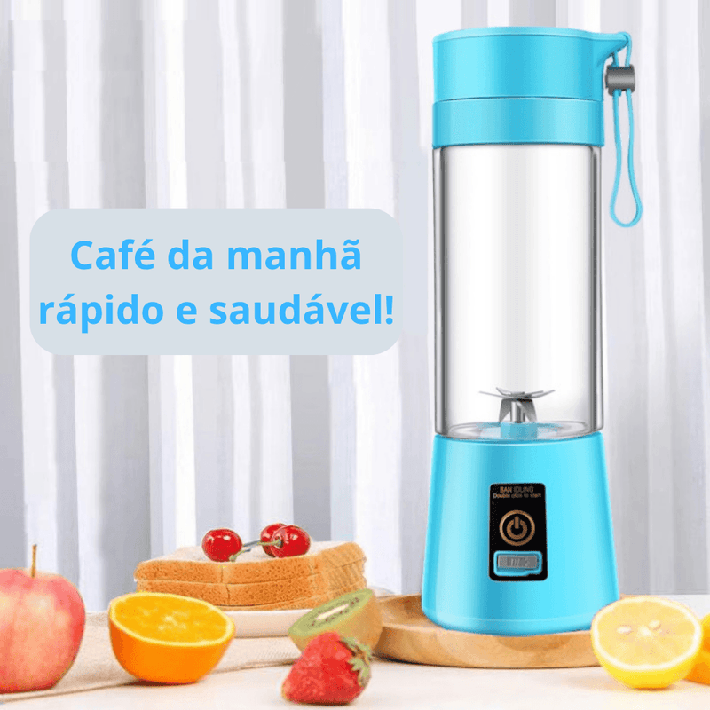 Liquidificador Portátil Blender - JUICE JET 2.0 - Sucos e Shakes - Inov&tec
