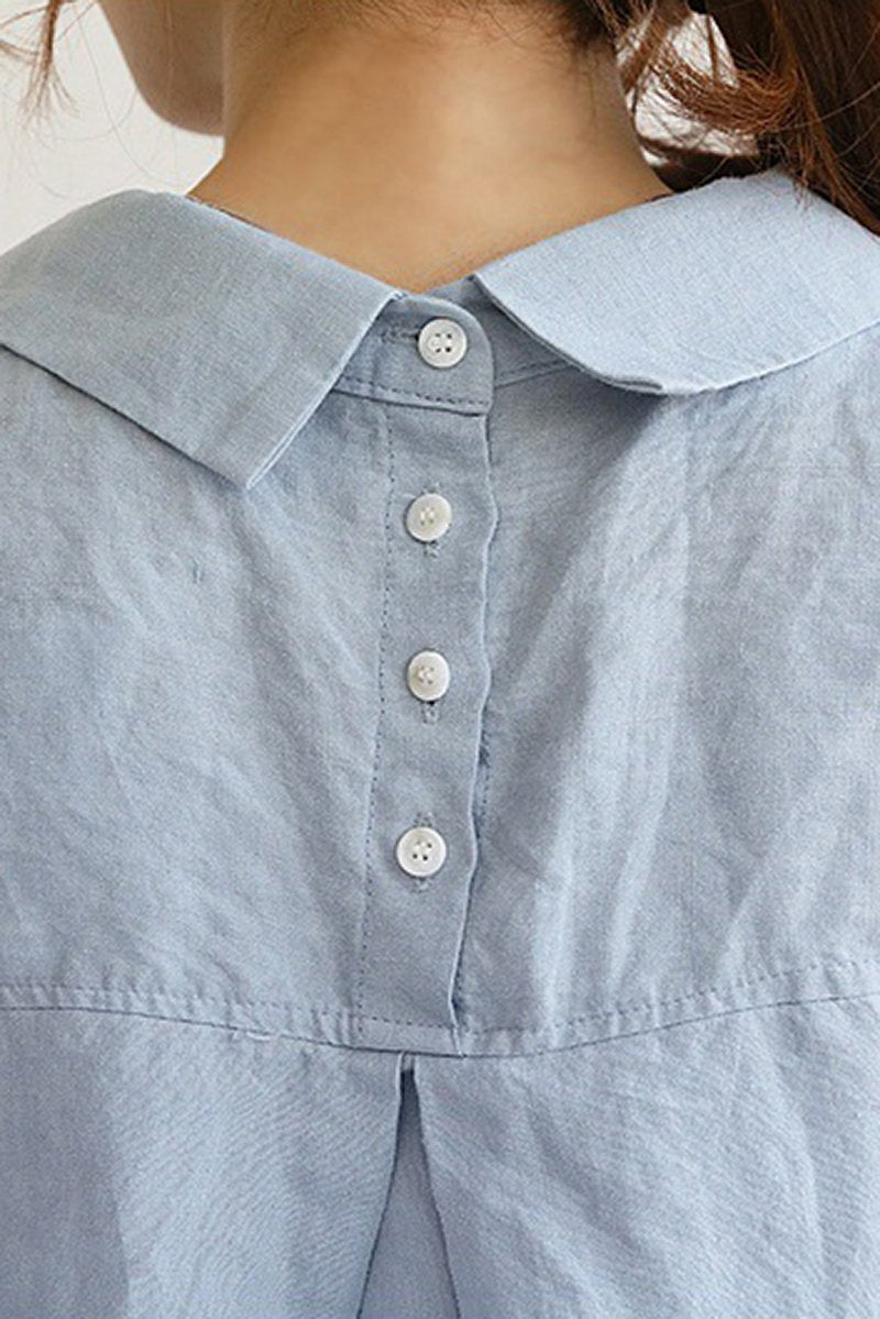 Camisa Feminina Oversized em Linho Zenith