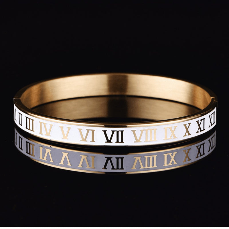 Kit 3 Pulseiras Premium Banhada a Ouro com Strass e Diversos Pingentes ROYAL