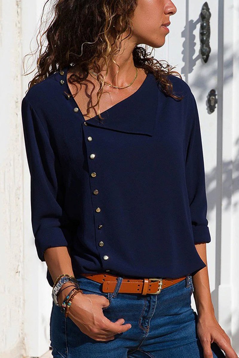 Blusa Feminina Assimétrica - Mango