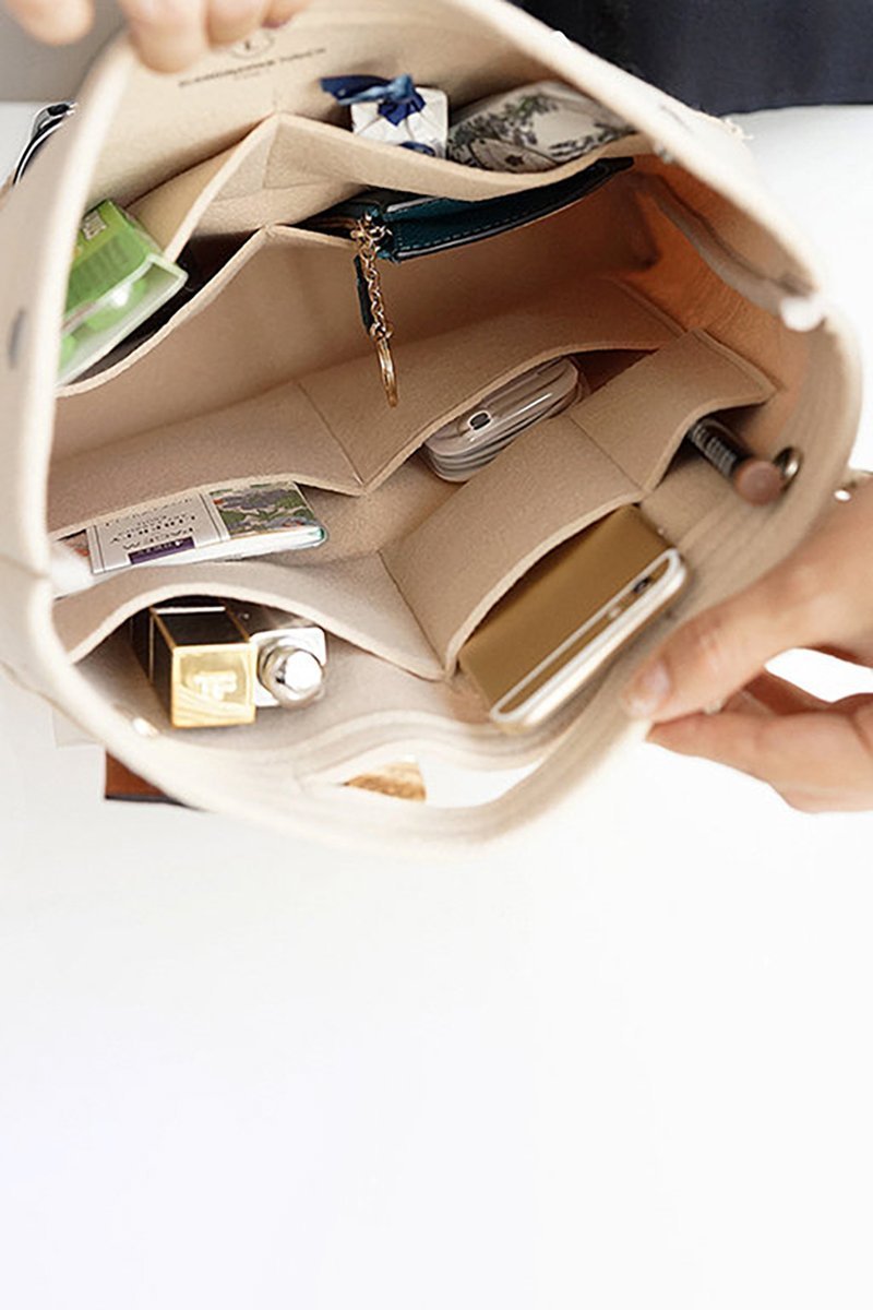 Bolsa de Feltro Multi Bolsos - FeltroVersátil