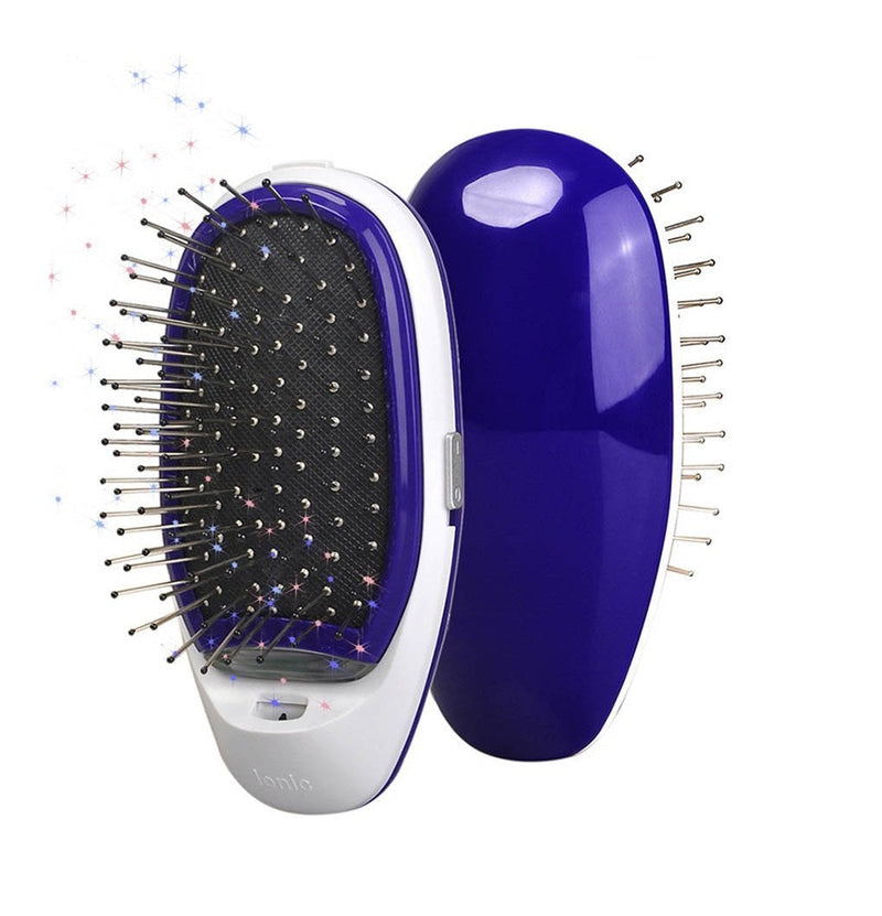 Escova de Cabelo Iônica Portátil - Anti Frizz