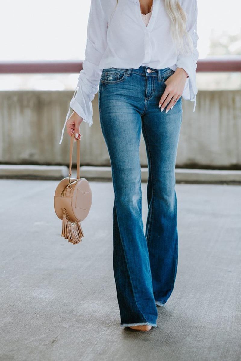 Calça Jeans Feminina Flare - Denim Diva