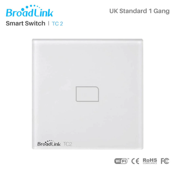 Smart Interruptores Wifi Touch Screen Broadlink - Quadrado