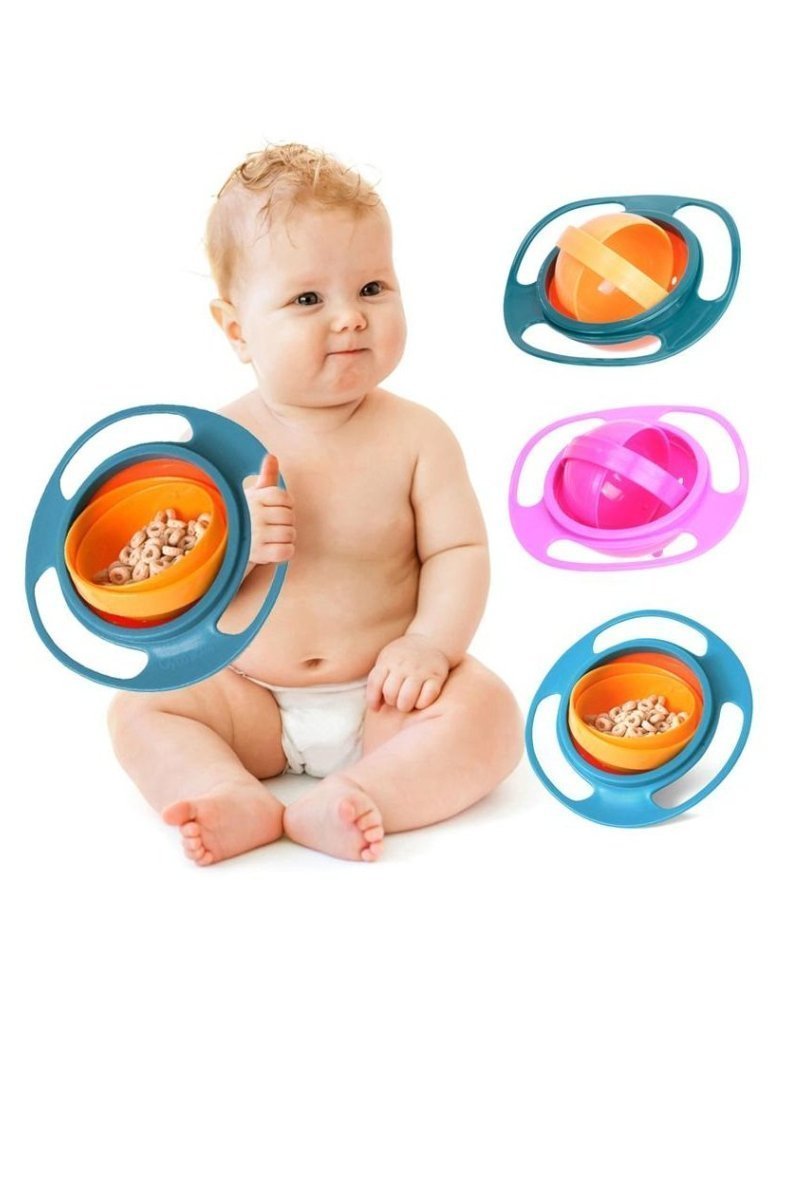 Tigela Bebê Anti-Queda 360